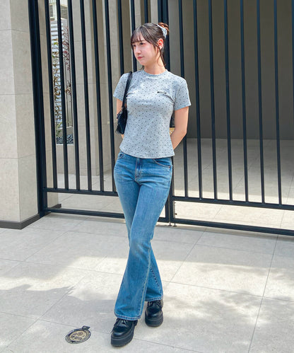 【Official限定価格】シュシュ付きハートドットTシャツ