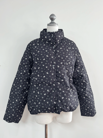 小花柄ブルゾン