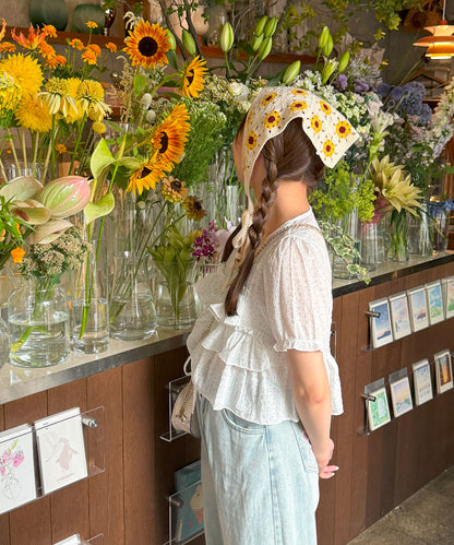 【Official限定価格】ドローストリングドットブラウス