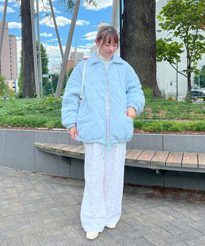 裏地ボア中綿ジャケット