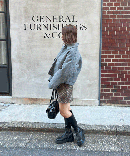 【Official限定価格】ブラッシュドブルゾン