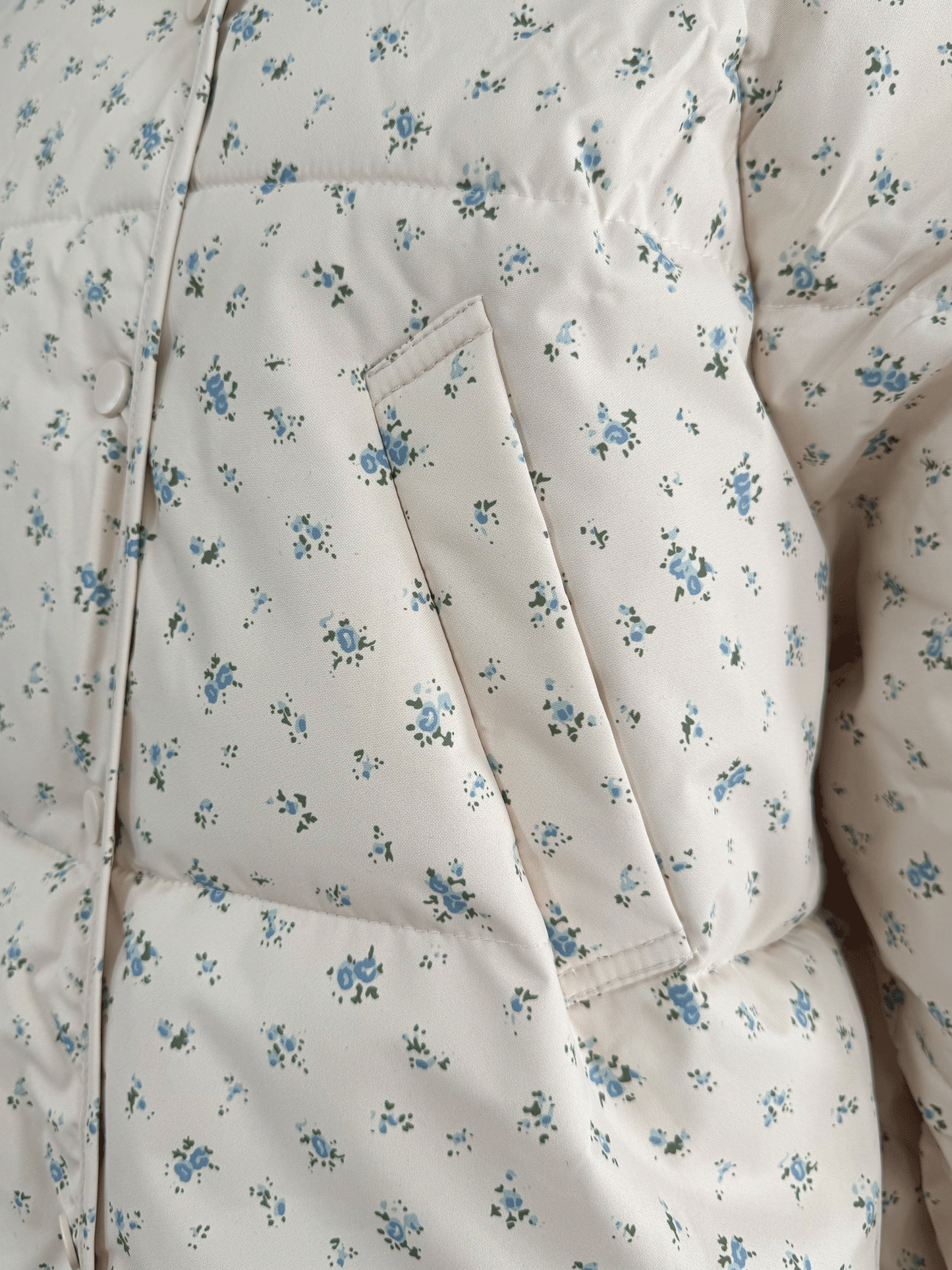 小花柄ブルゾン