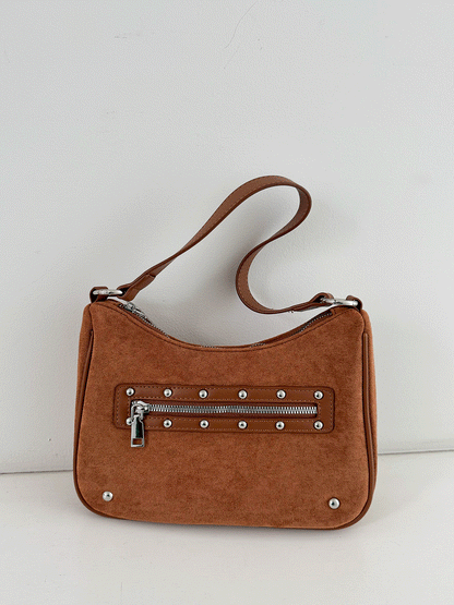 【Official限定価格】スエード２wayスタッズBAG