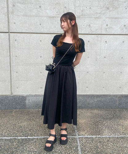 【Official限定販売】サイドドロストワンピース