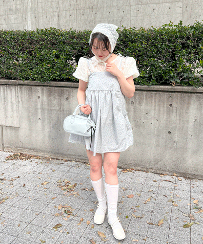 小花柄キャミチュニック