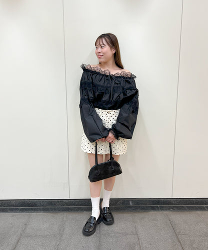 【Official限定販売】2WAYレースブラウス