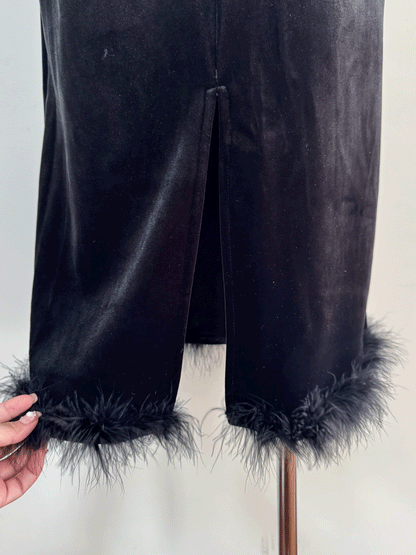 【Official限定】ファーベロアミモレスカート