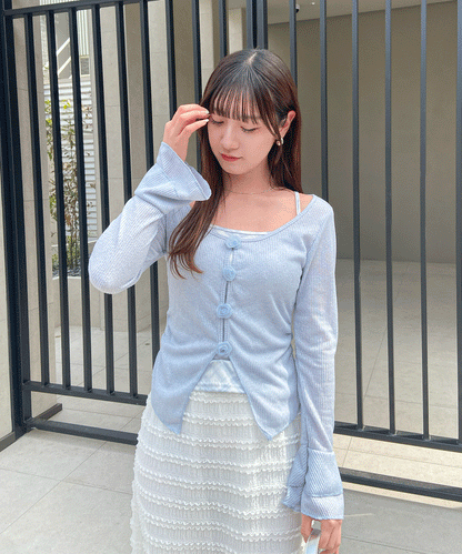 【Official限定販売】ローズカッティングトップス