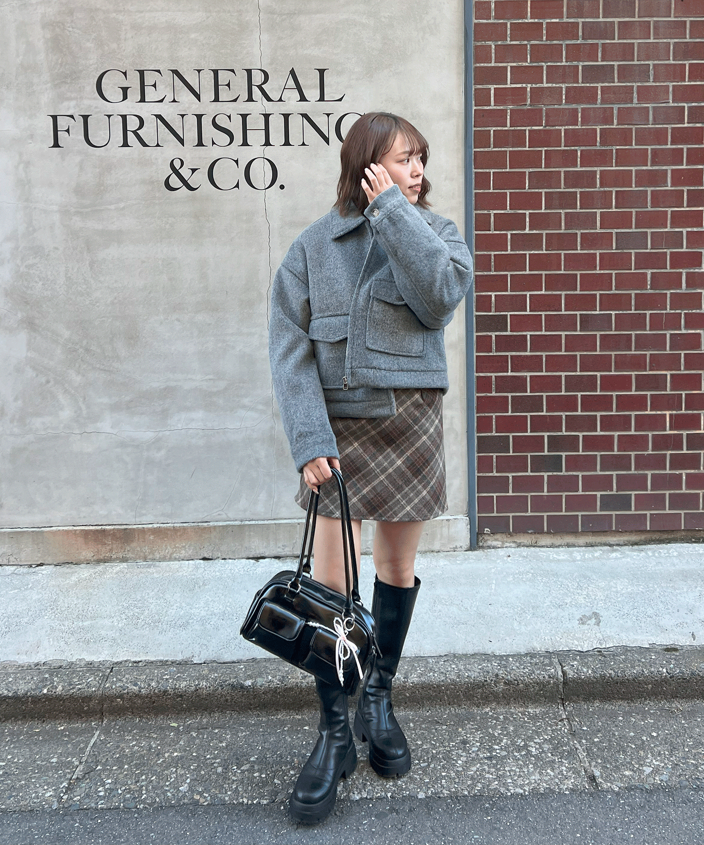 【Official限定価格】ブラッシュドブルゾン