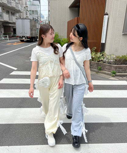 【Official限定価格】サイドリボンスエット