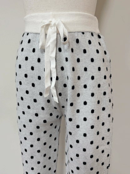 ドットニットパンツ
