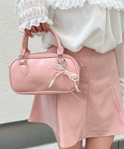 チャーム付きミニボストンBAG
