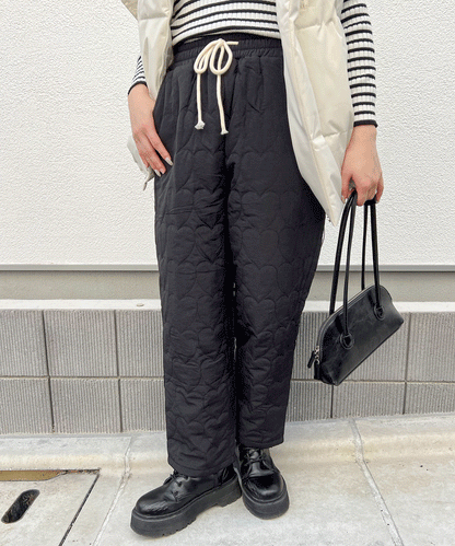 【Official限定販売】ハートキルティングパンツ