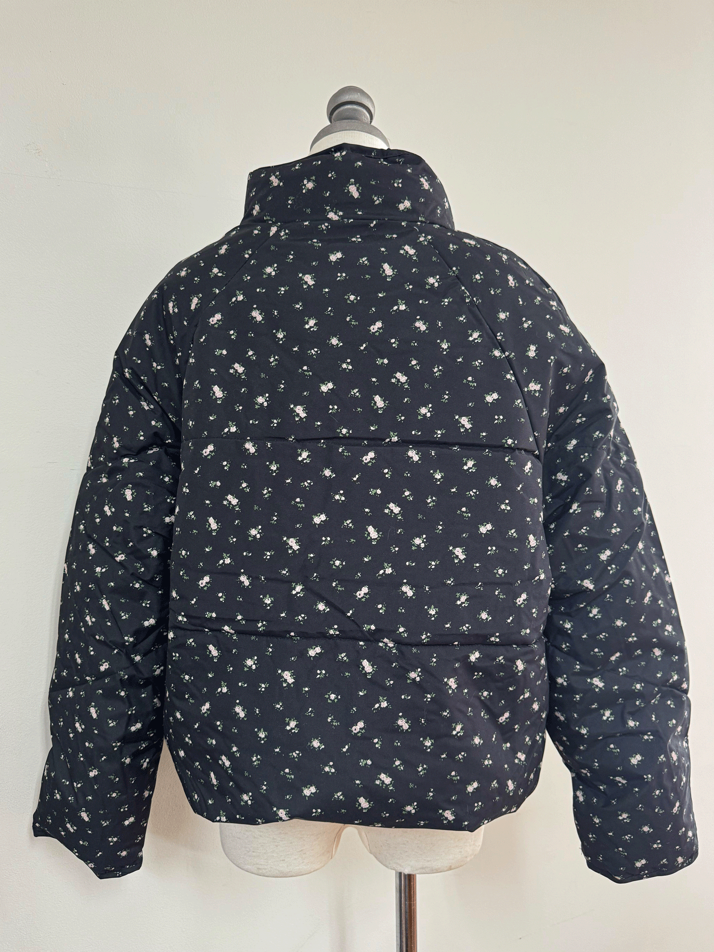 小花柄ブルゾン