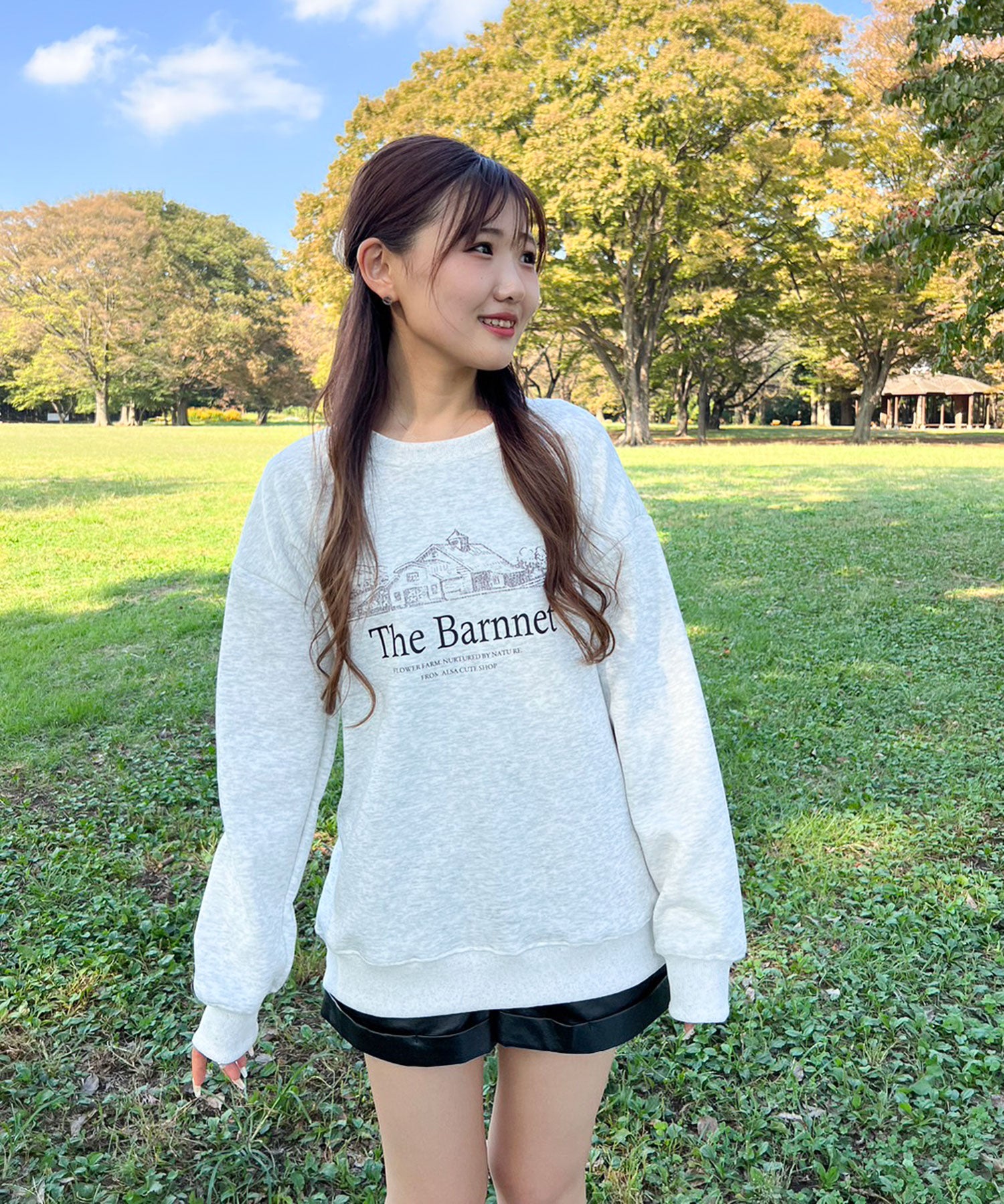 the barnnetロゴキャップ