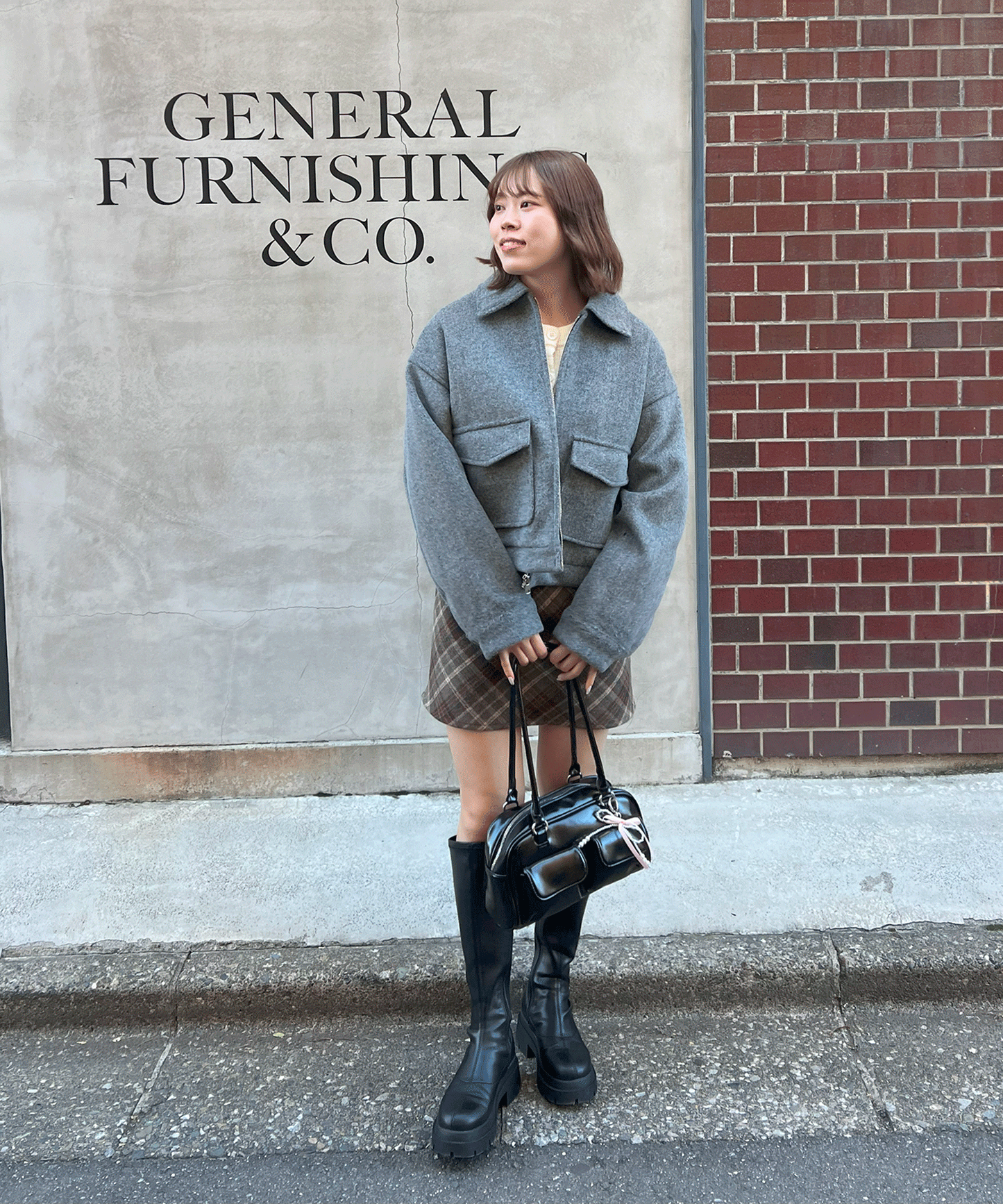 【Official限定価格】ブラッシュドブルゾン