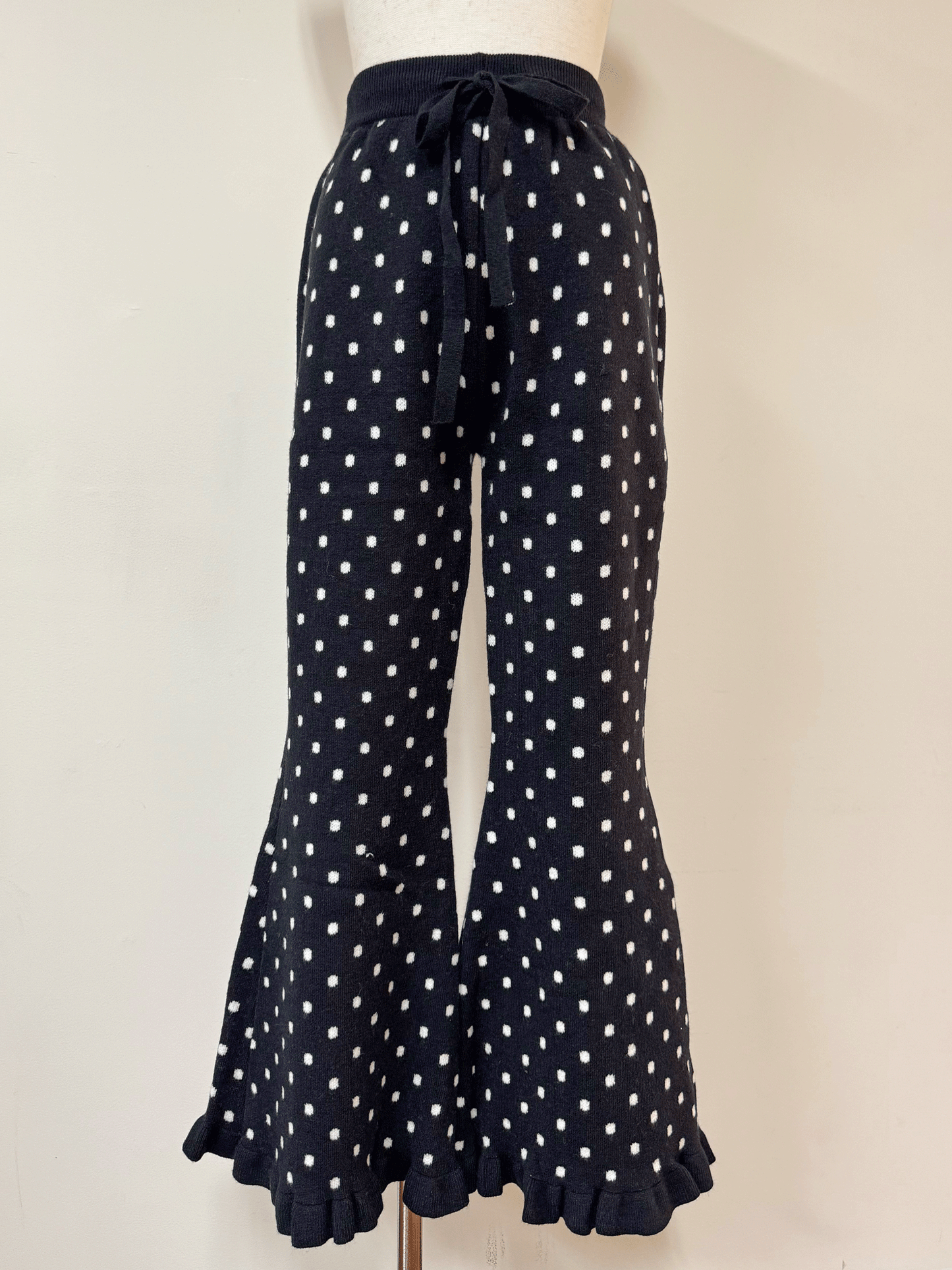 ドットニットパンツ
