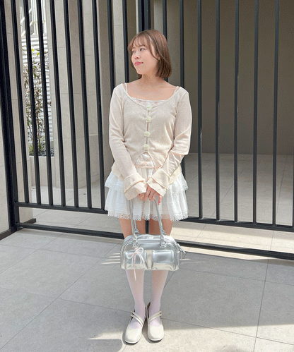 【Official限定販売】ローズカッティングトップス