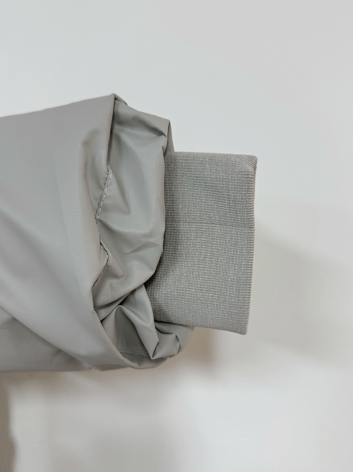 ボア襟付きパフブルゾン