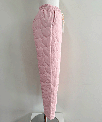 【Official限定販売】ハートキルティングパンツ