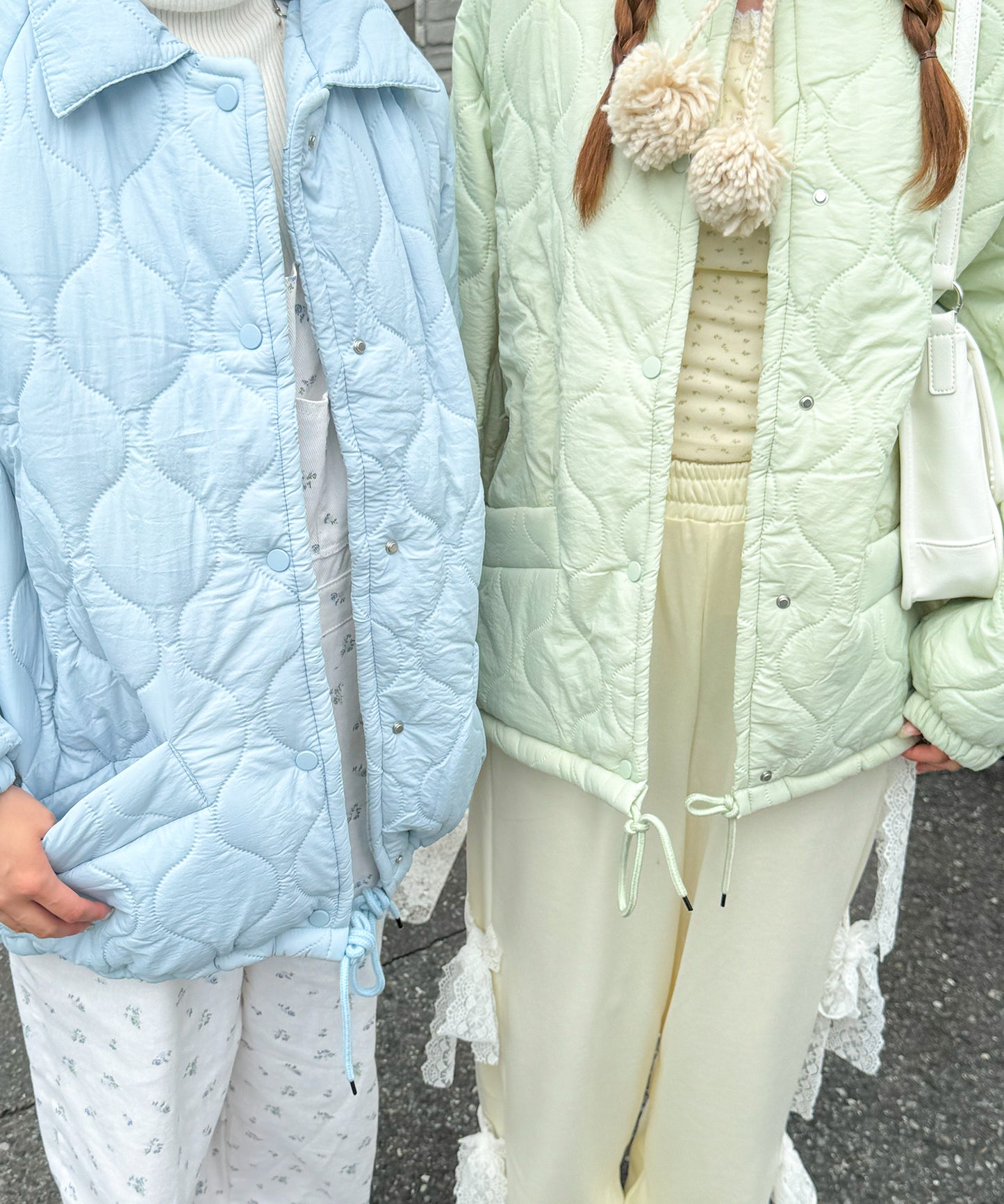 裏地ボア中綿ジャケット