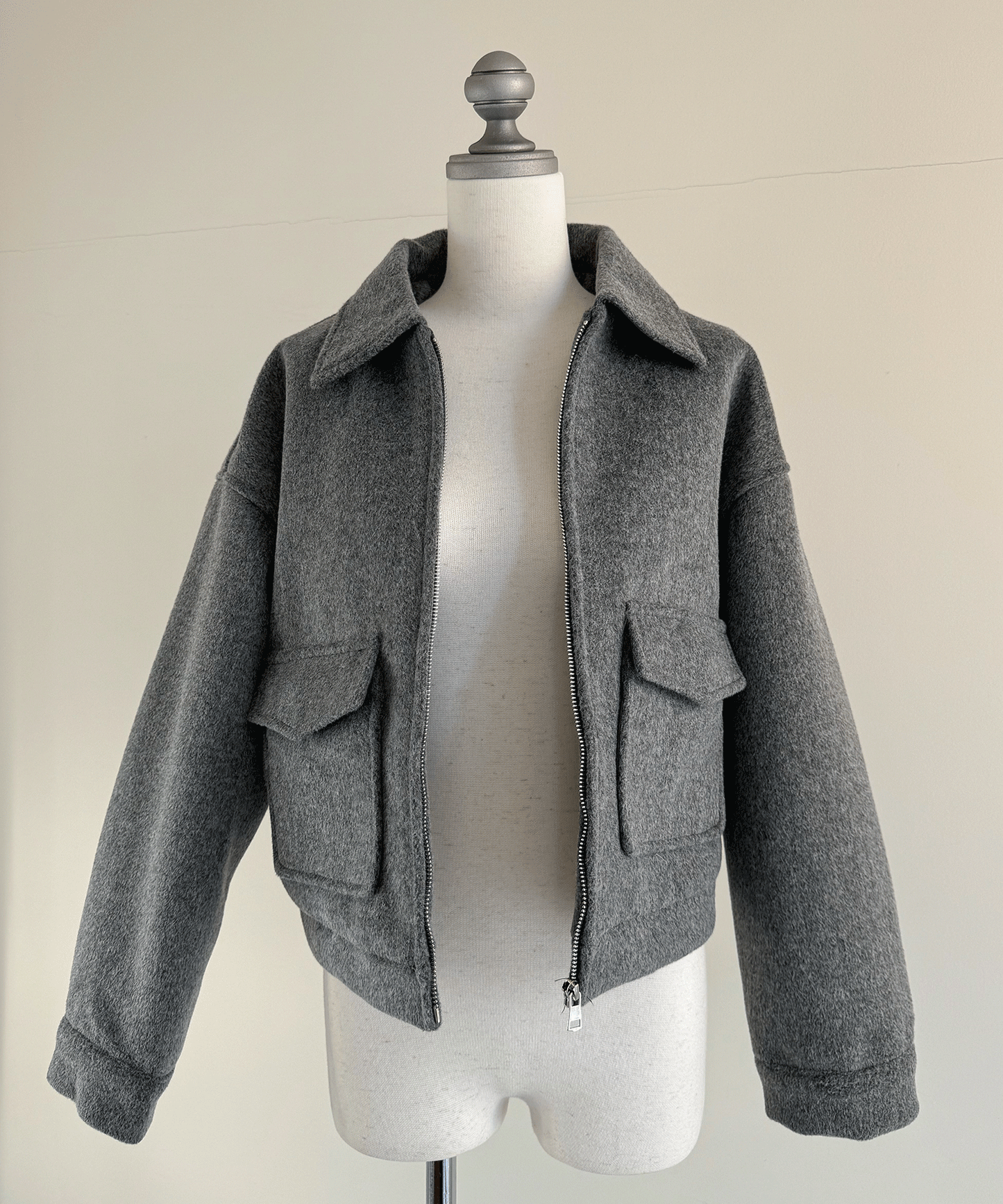 【Official限定価格】ブラッシュドブルゾン