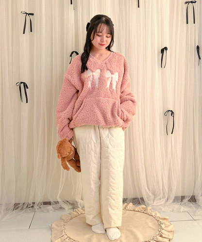 【Official限定販売】ハートキルティングパンツ