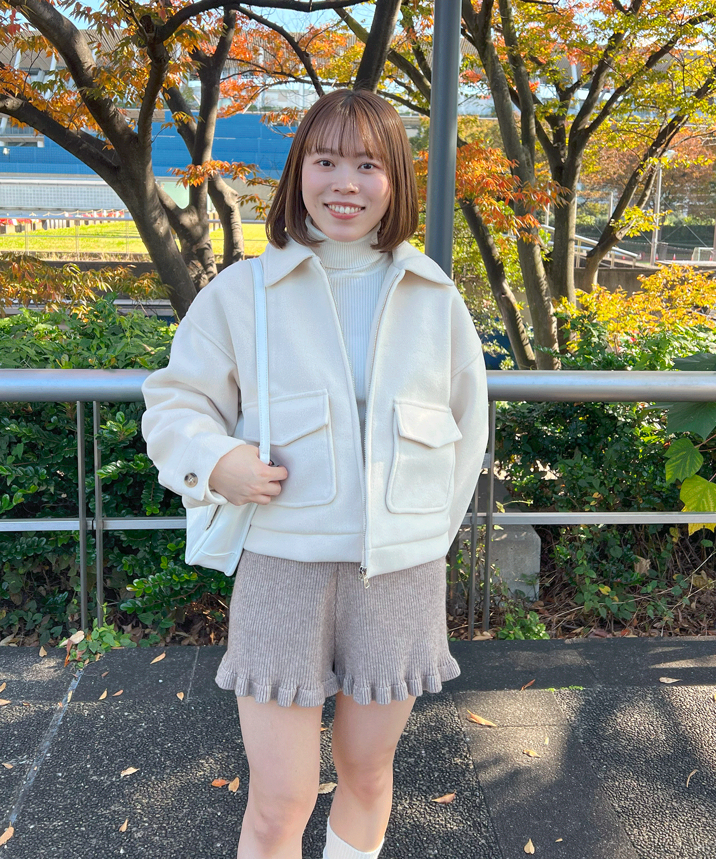 【Official限定価格】ブラッシュドブルゾン