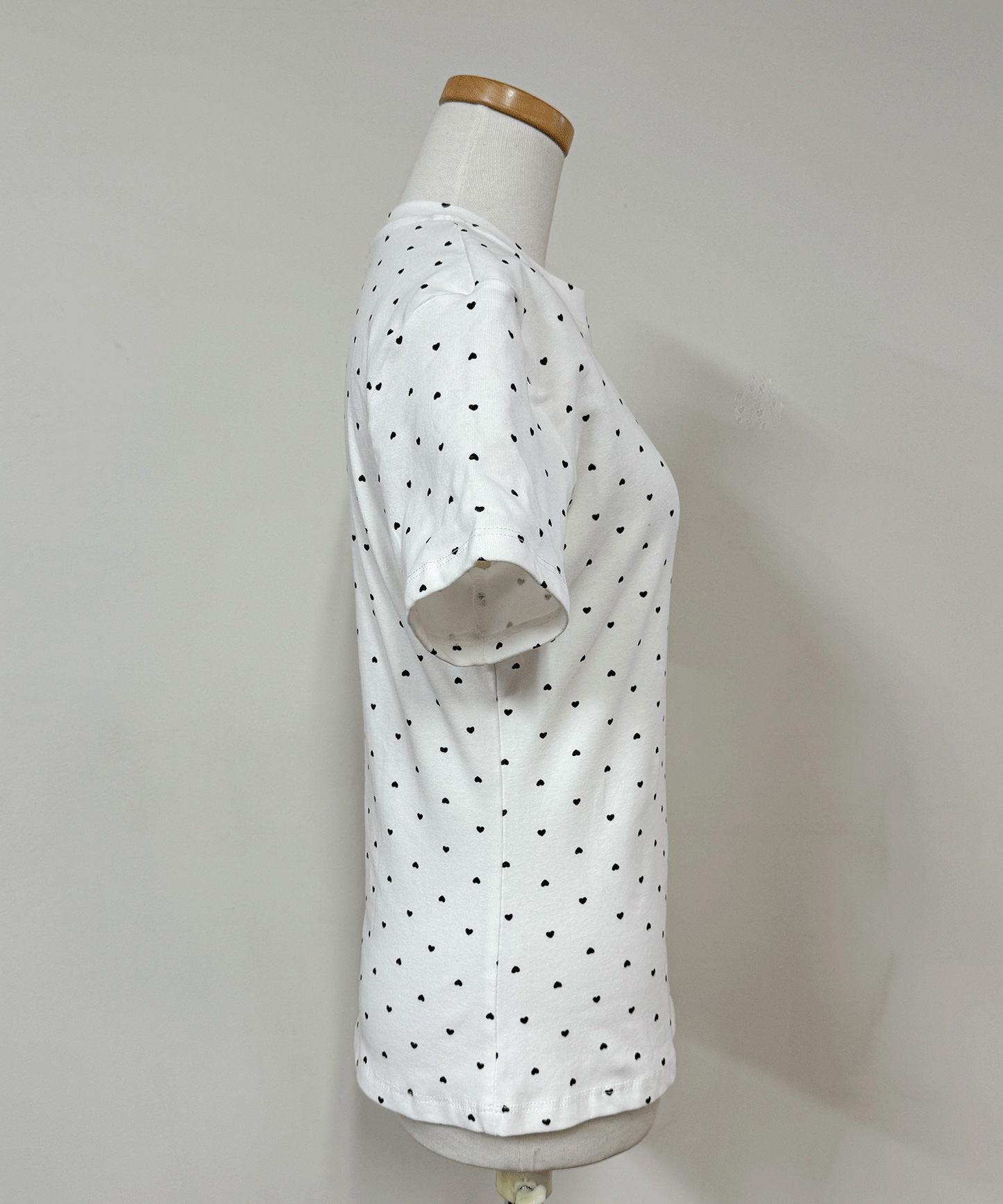 【Official限定価格】シュシュ付きハートドットTシャツ