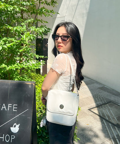 【Official限定価格】リボンメッシュ半袖トップス