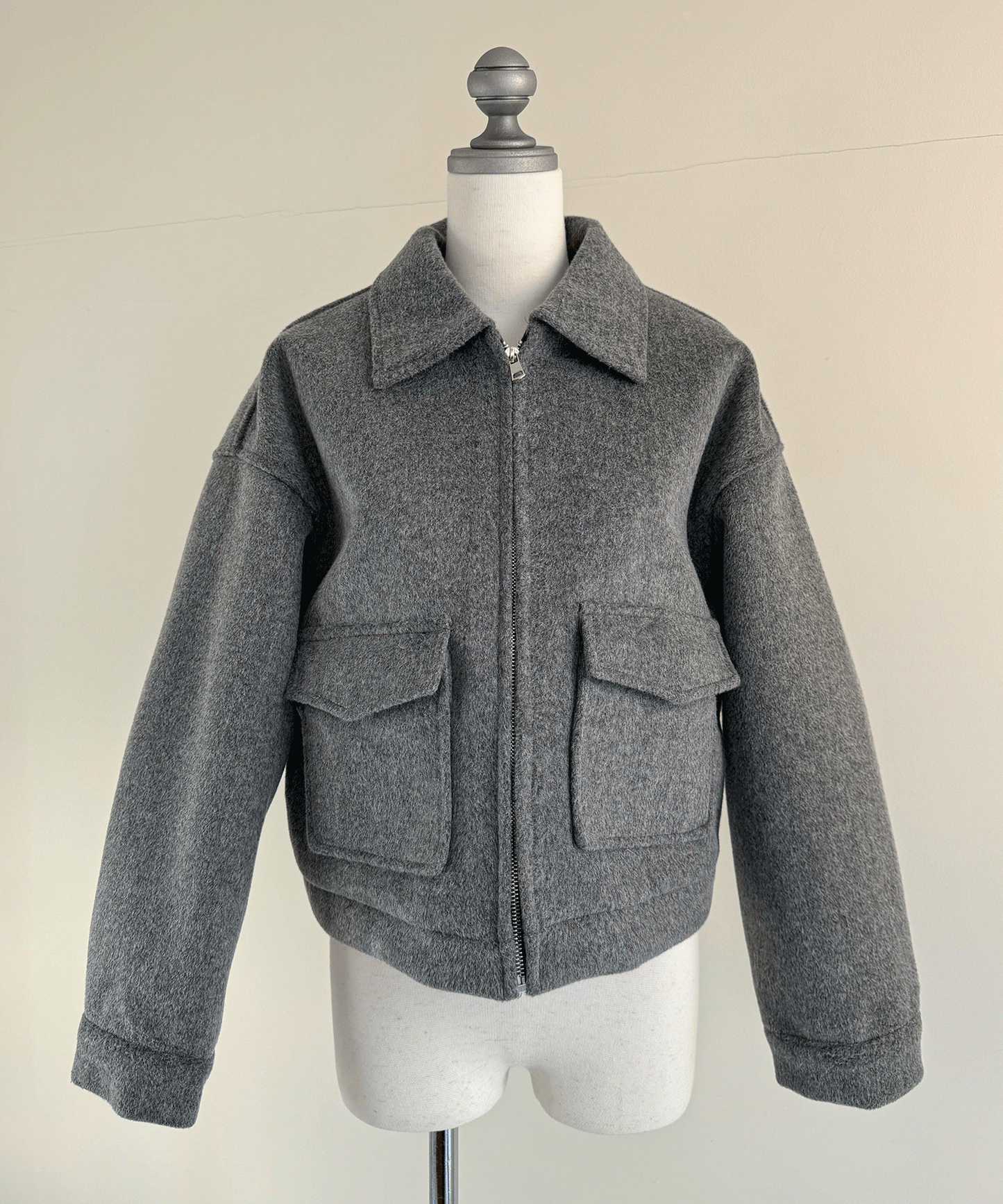 【Official限定価格】ブラッシュドブルゾン