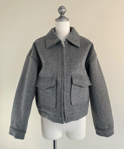 【Official限定価格】ブラッシュドブルゾン