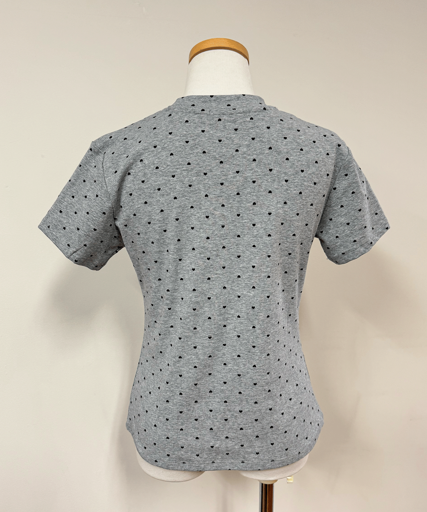 【Official限定価格】シュシュ付きハートドットTシャツ