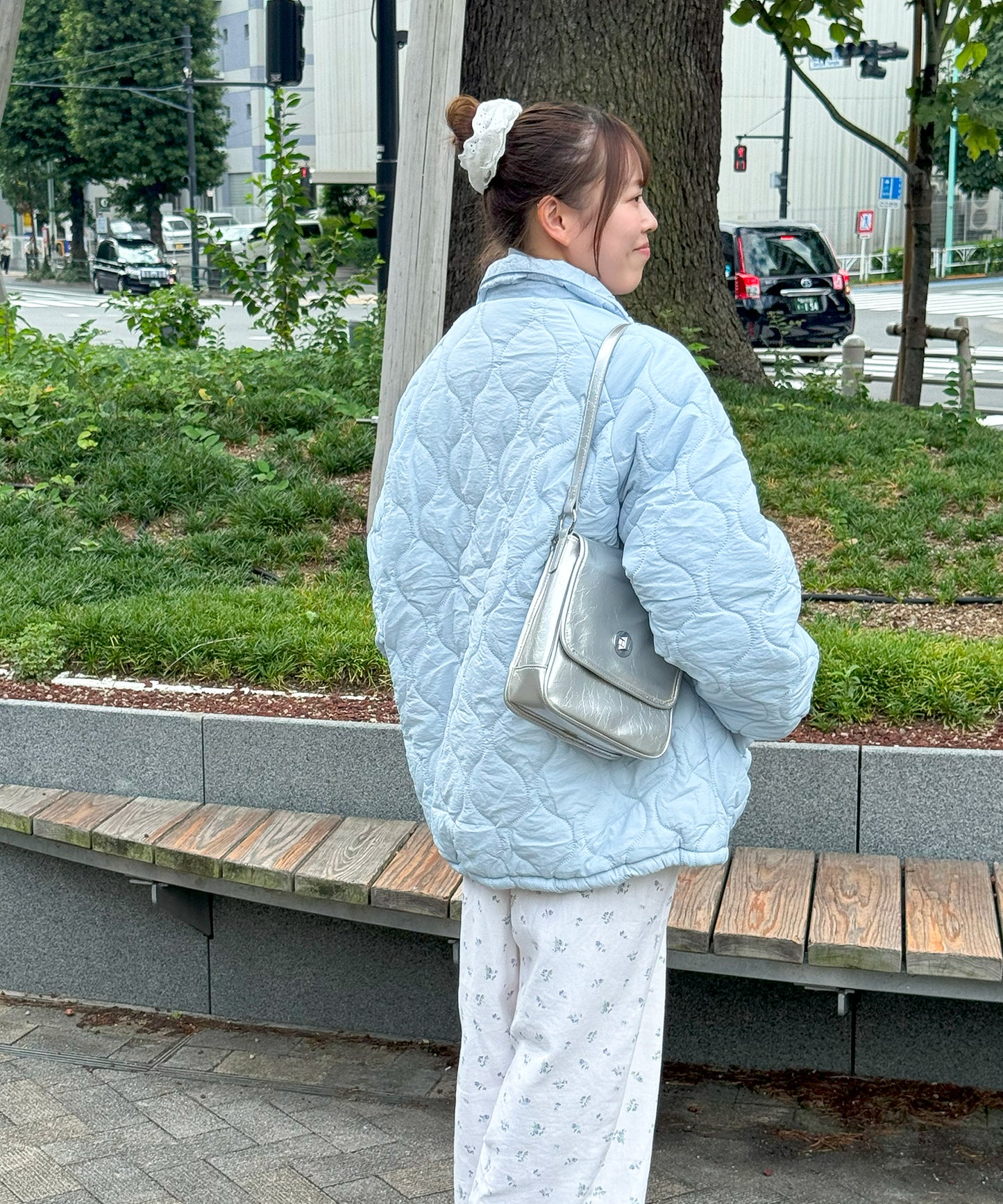 裏地ボア中綿ジャケット