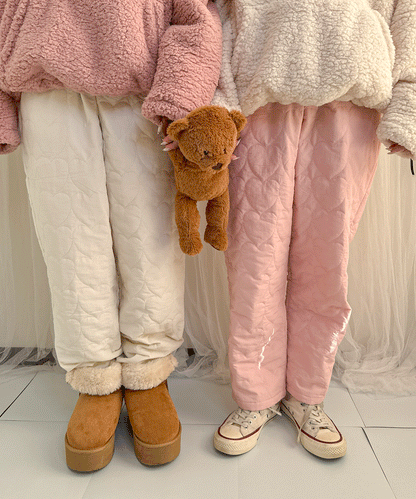 【Official限定販売】ハートキルティングパンツ