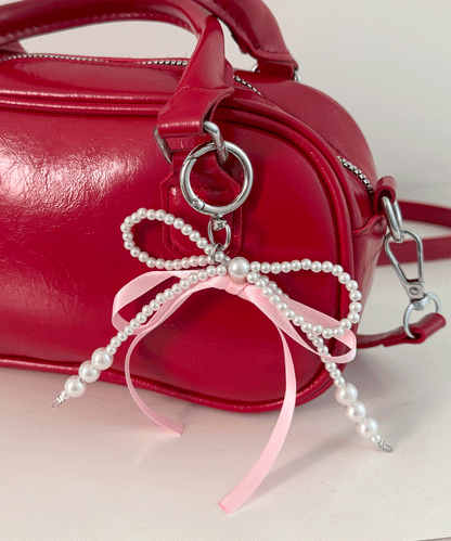 チャーム付きミニボストンBAG