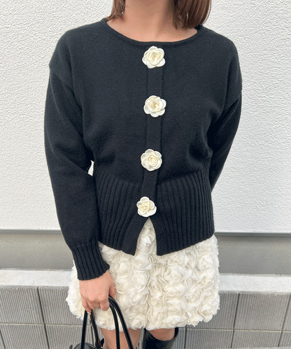 【Official限定販売】ローズニット