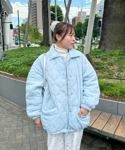 裏地ボア中綿ジャケット