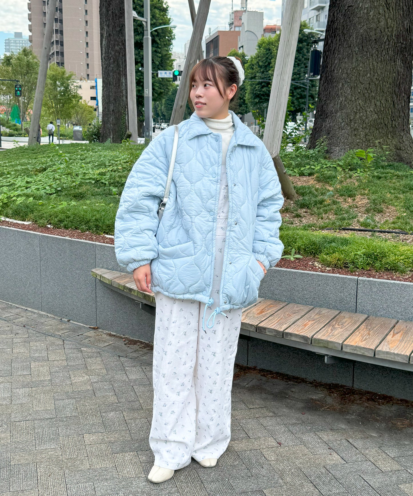 裏地ボア中綿ジャケット