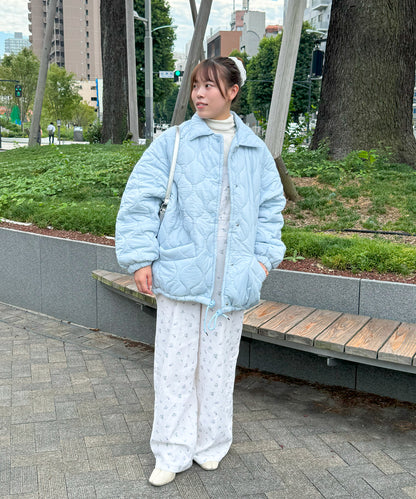 裏地ボア中綿ジャケット