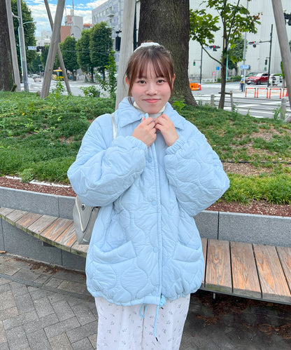 裏地ボア中綿ジャケット