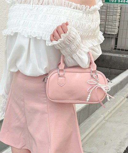 チャーム付きミニボストンBAG