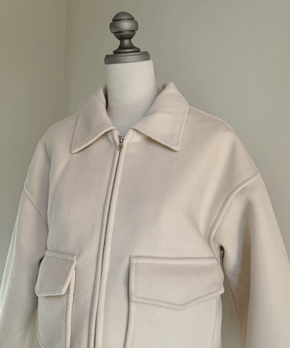 【Official限定価格】ブラッシュドブルゾン