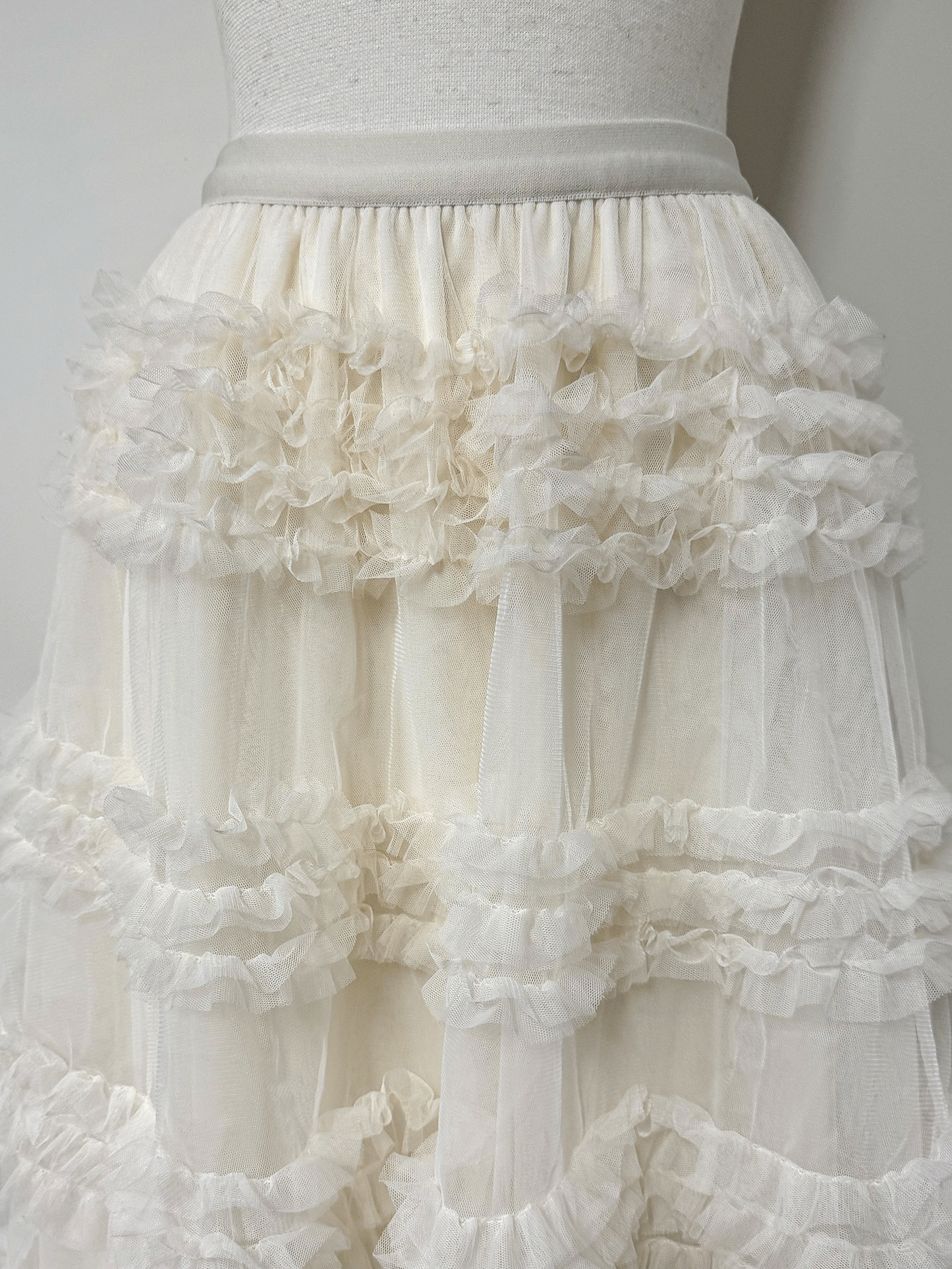 【Official限定価格】ボリュームチュールロングスカート