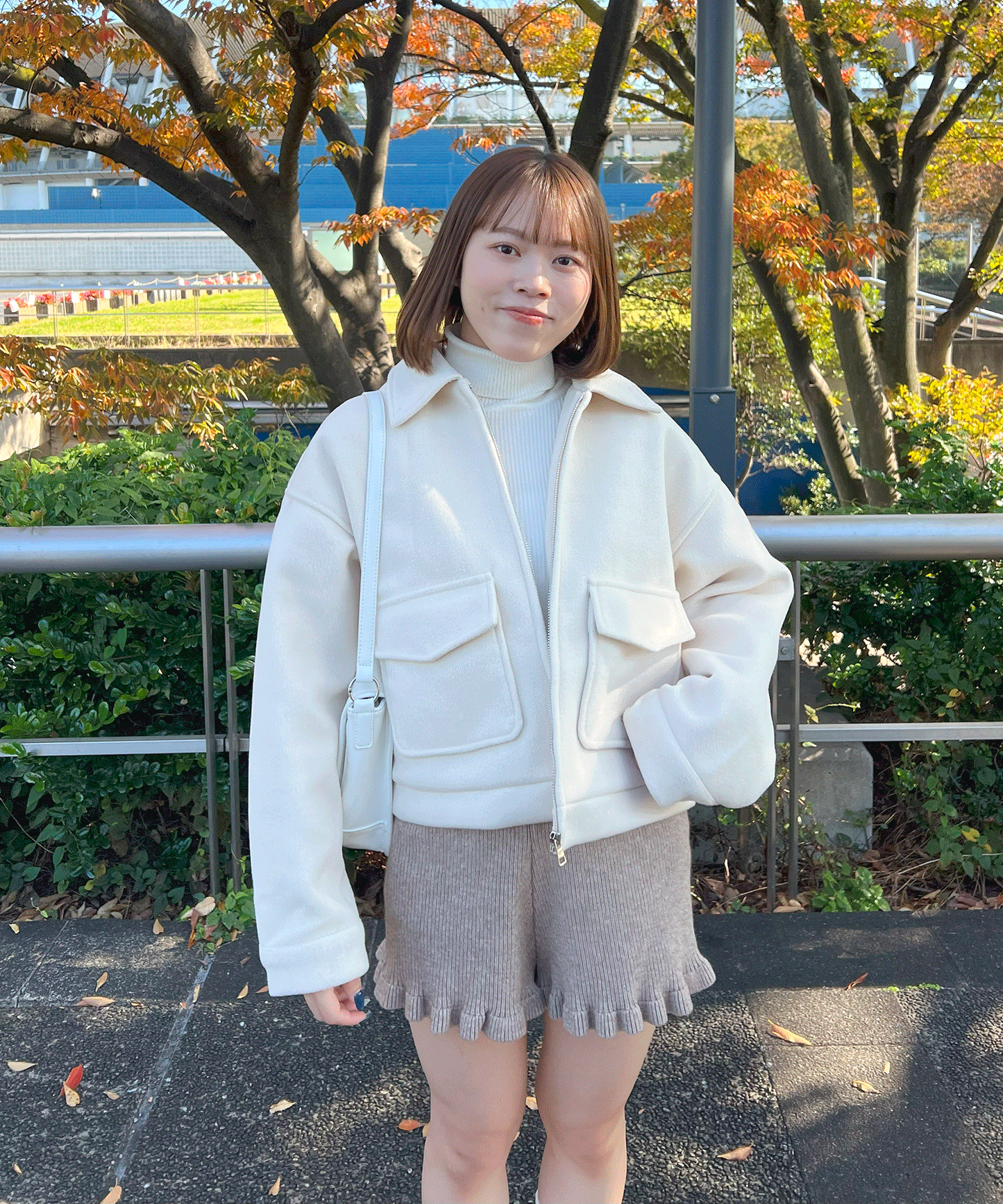 【Official限定価格】ブラッシュドブルゾン