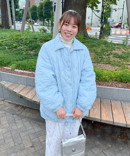 裏地ボア中綿ジャケット