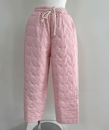 【Official限定販売】ハートキルティングパンツ