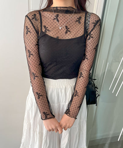 【Official限定価格】リボンメッシュインナー