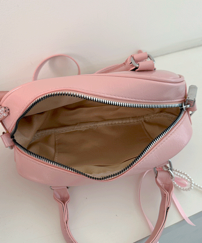 チャーム付きミニボストンBAG