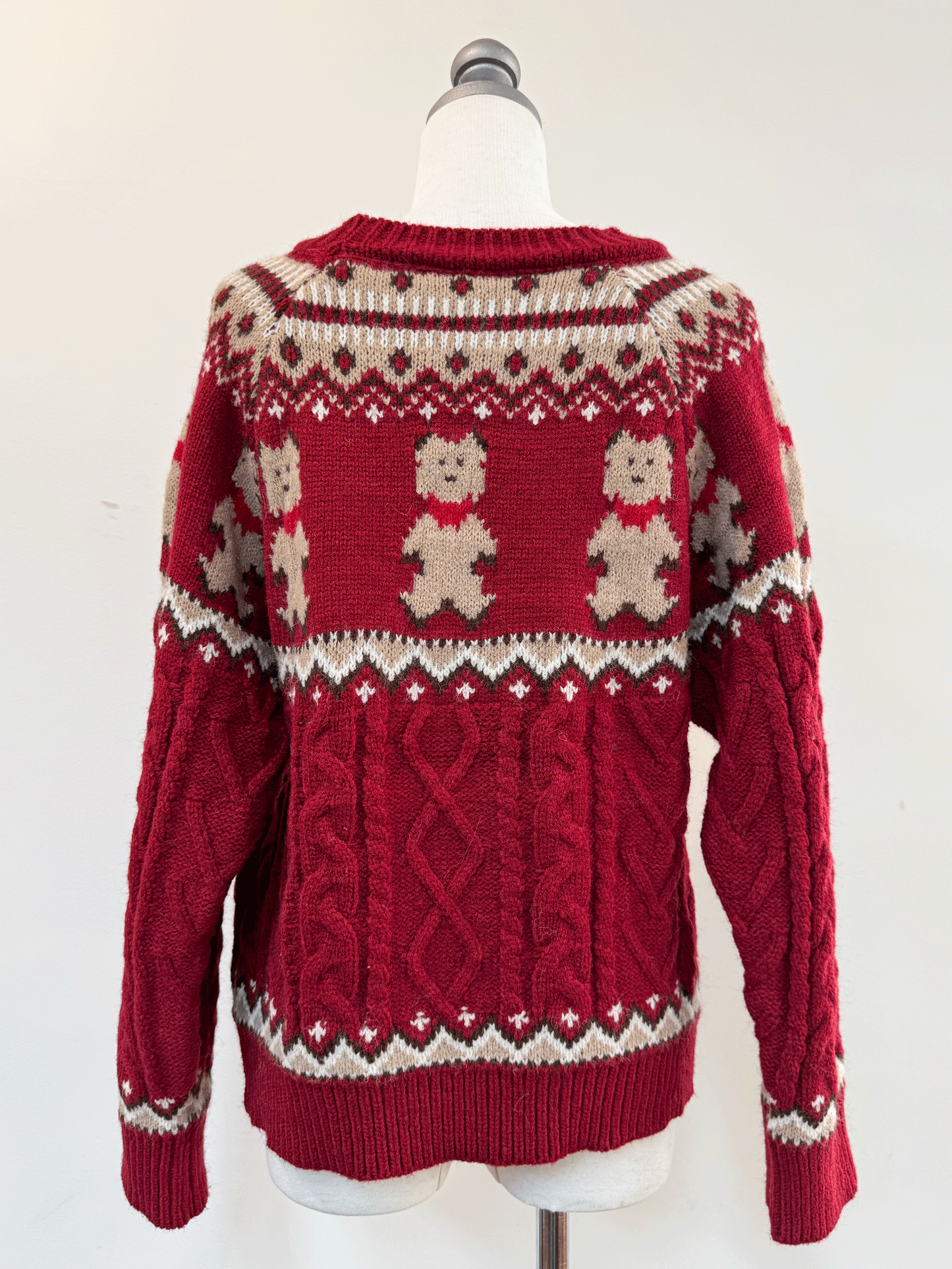 【Official限定】アニマルジャガードニット